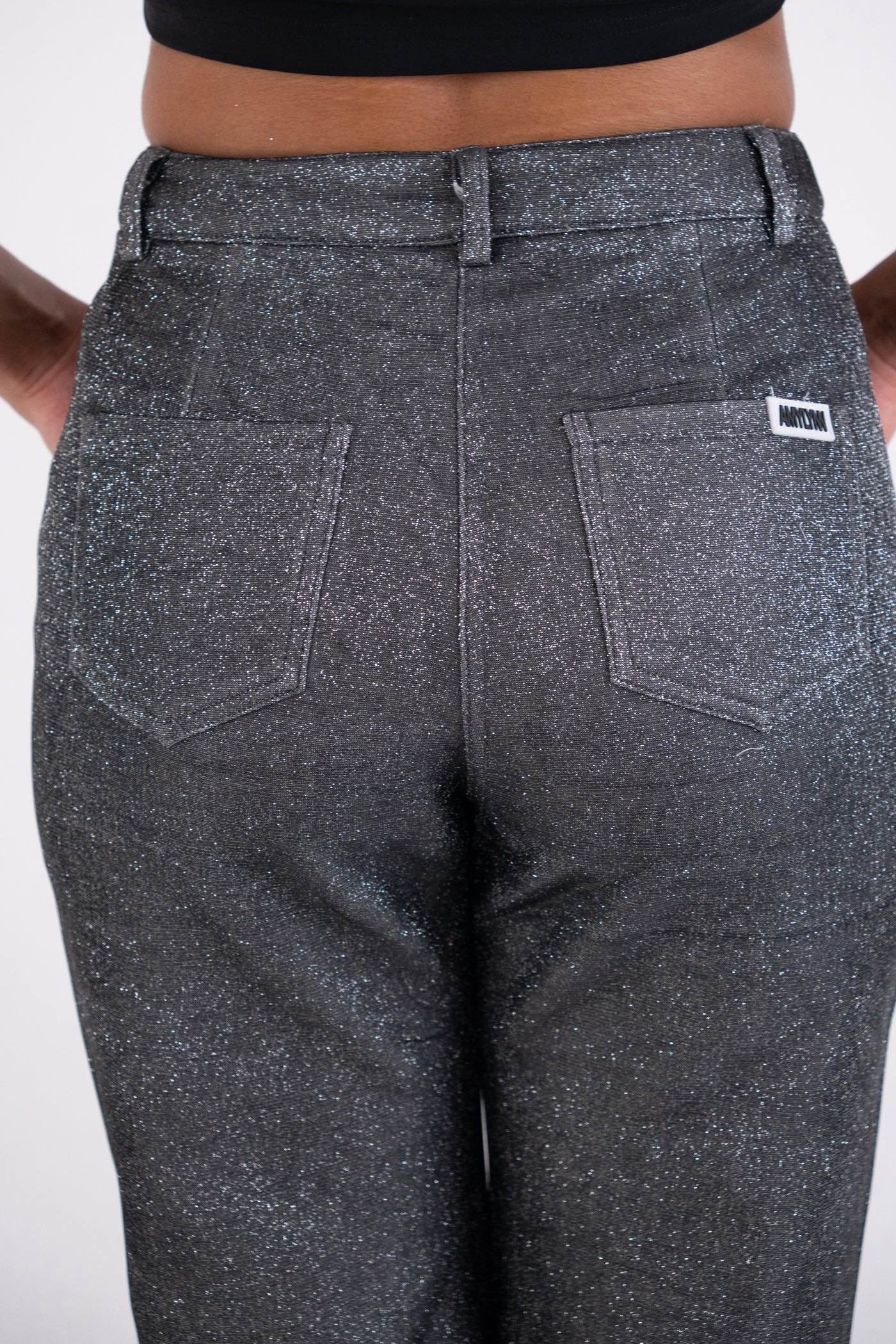Lupe Glitter Suit Pants-DB005-9
