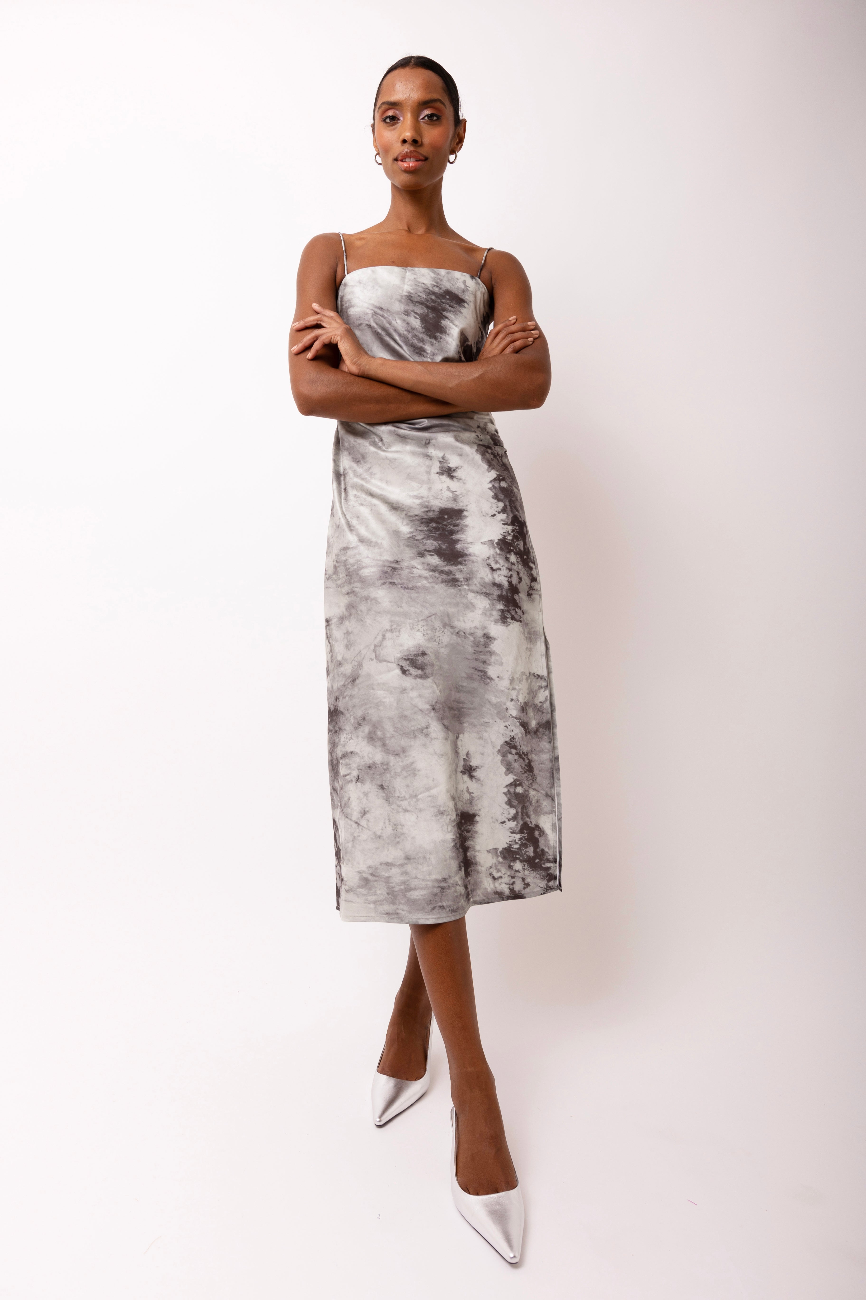 Ramona Thin Spaghetti Strap Bandeau Midi Dress-ALUS003 Amylynn USA Ramona Thin Spaghetti Strap Bandeau Midi Dress-ALUS003 Amylynn USA