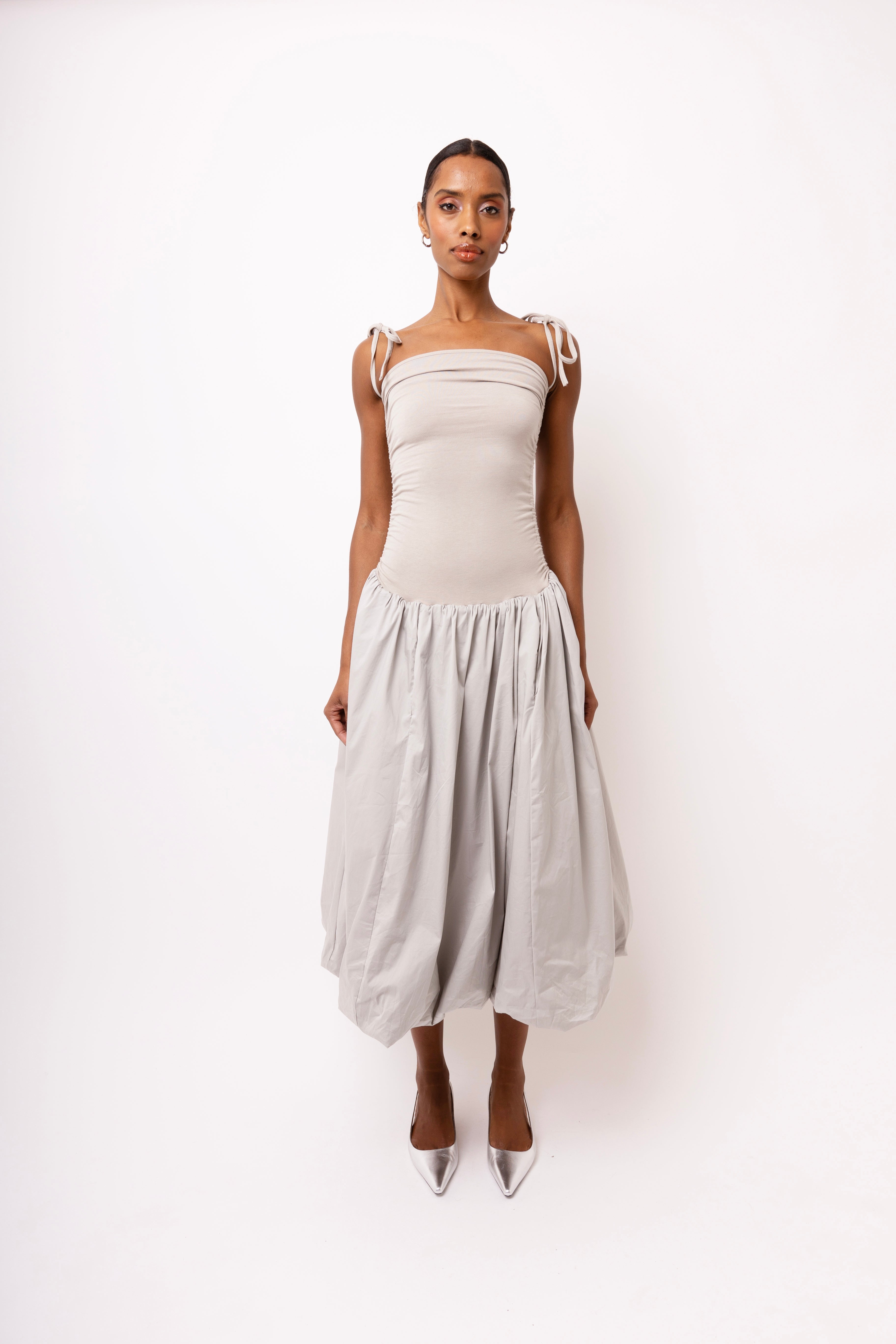 light grey dresses Mini Dress Light Grey Shaylan Dress Size 0