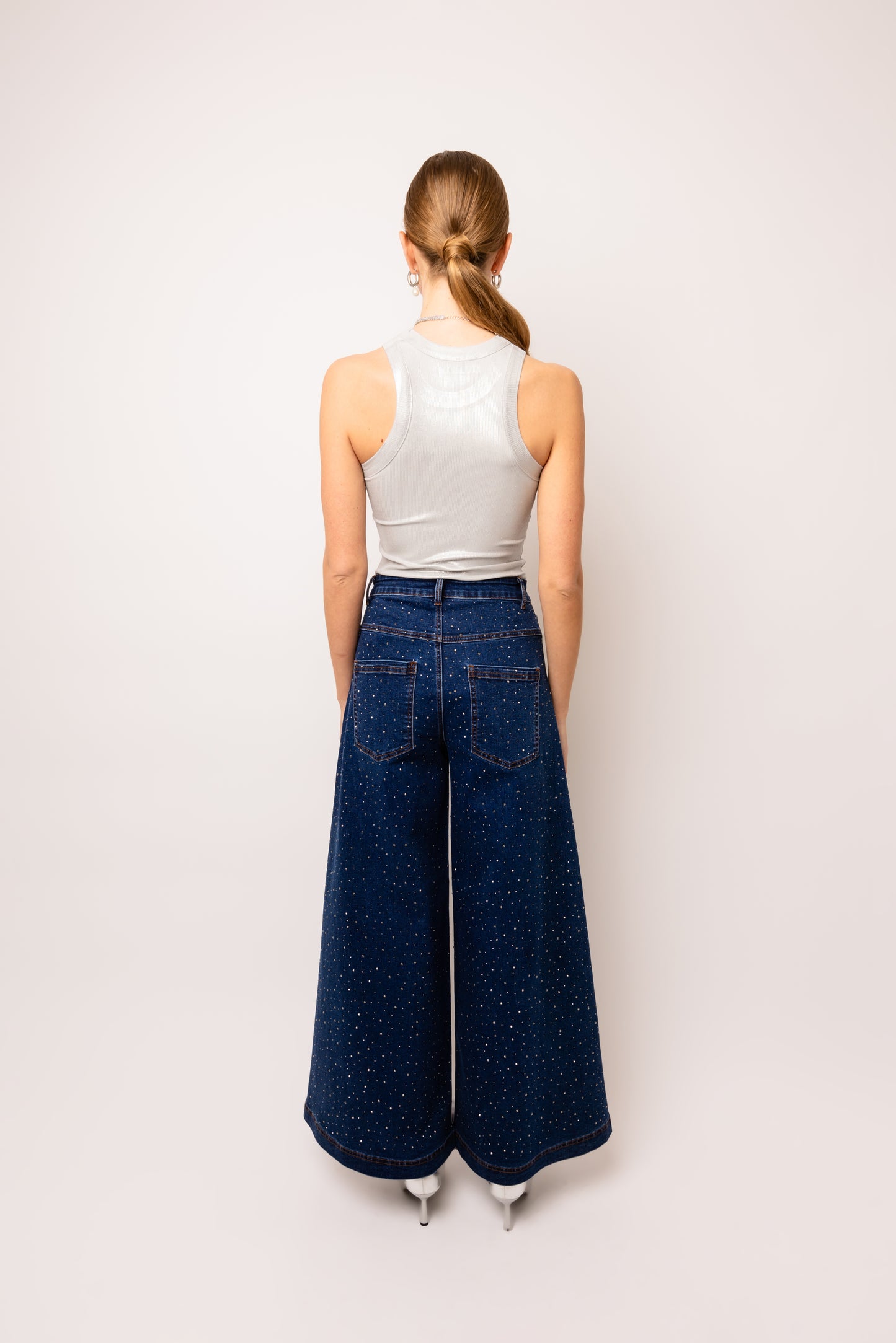 Demi Diamante Flare Jeans-ALLW066