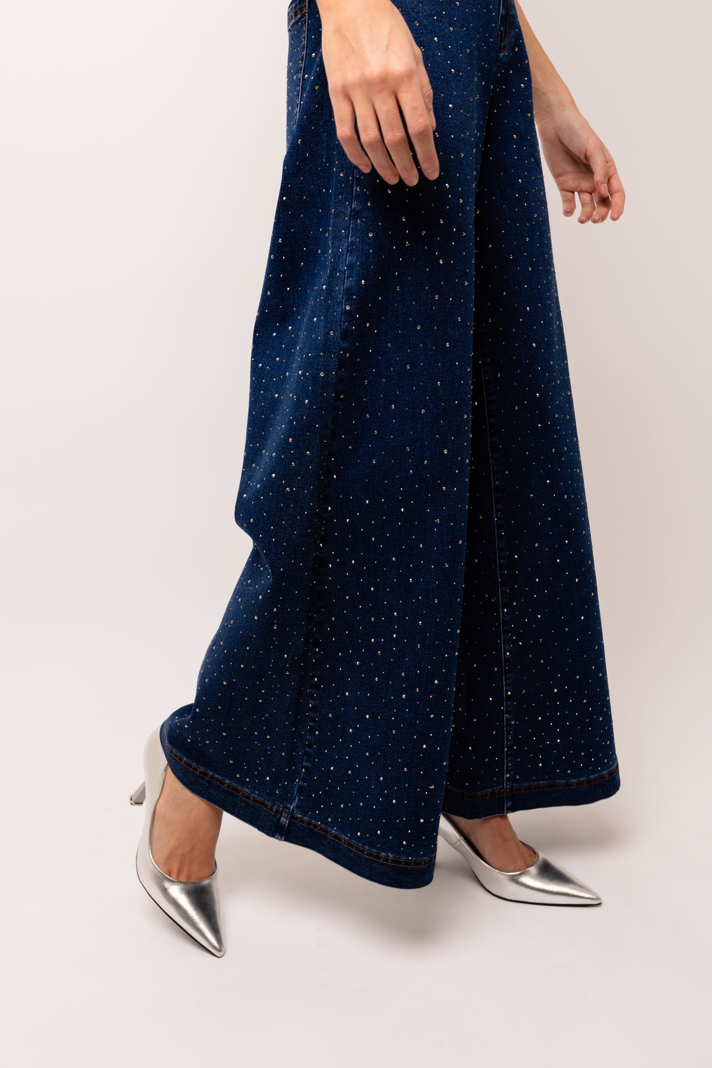 Demi Diamante Flare Jeans-ALLW066