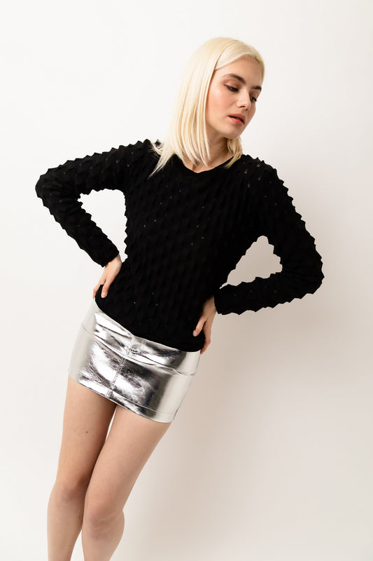 Spike Fitted Bubble Jumper-ALSS001