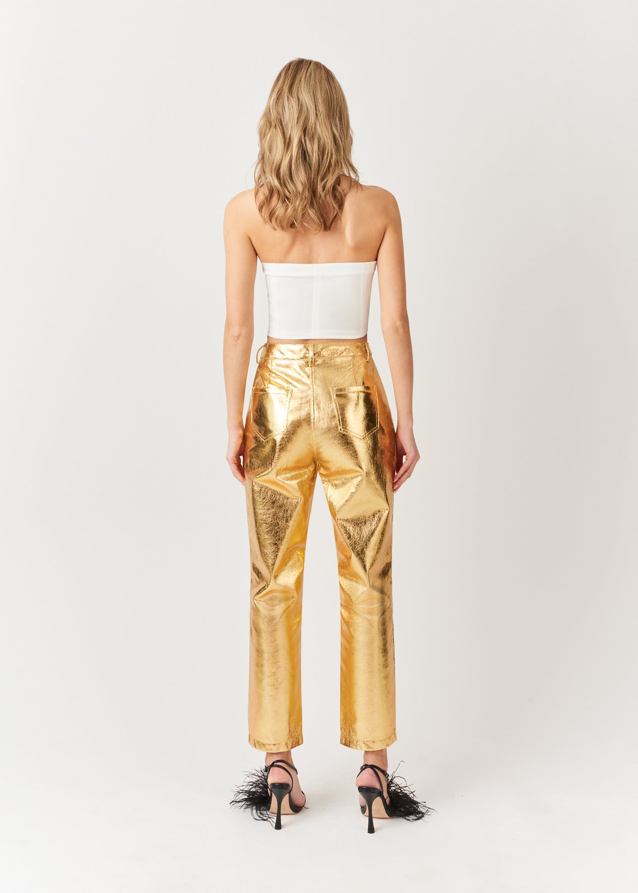CRUNCHY GOLD LUPE PANT-ALJH0111