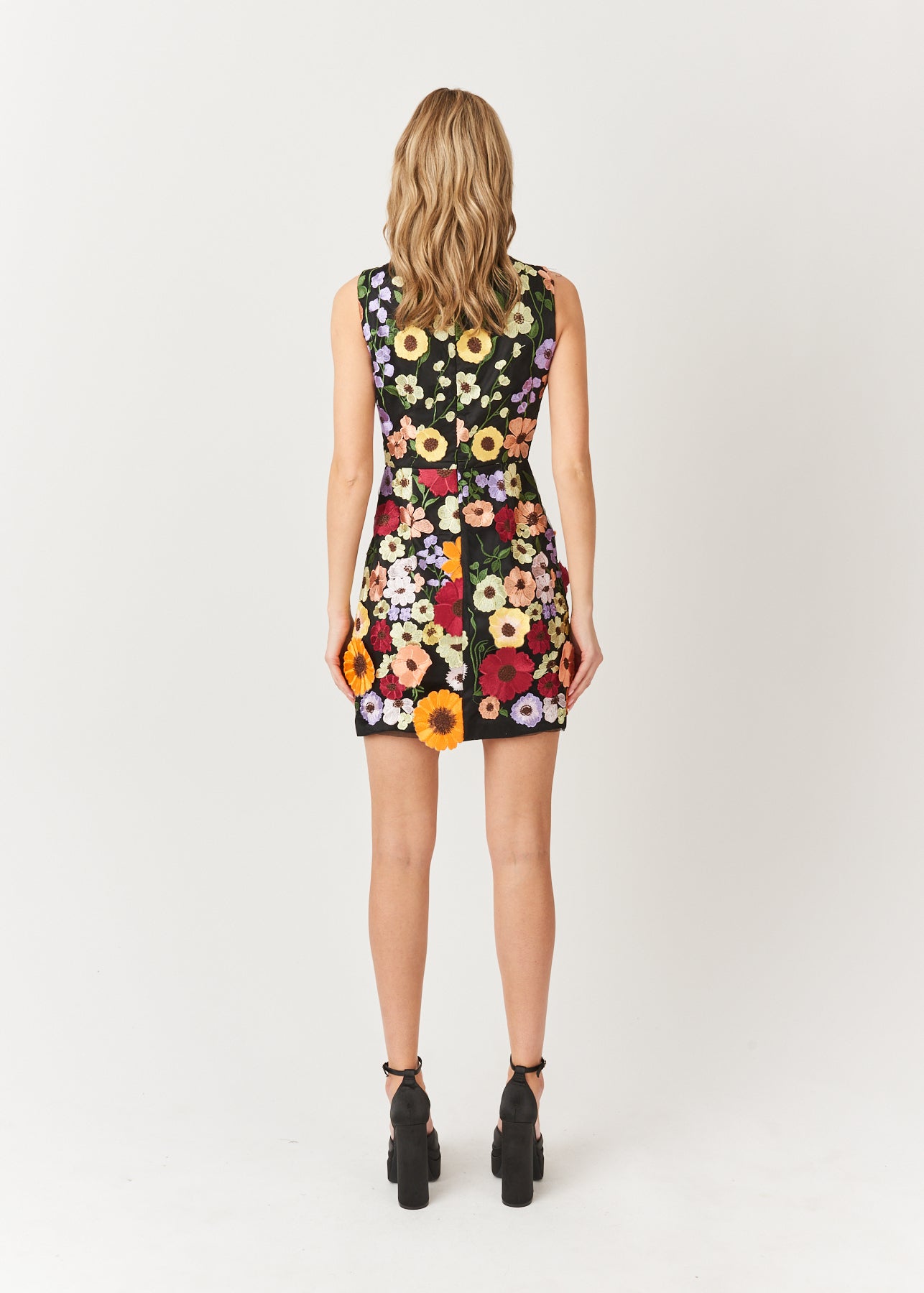 ZION FLORAL MINI DRESS-ALJH0140